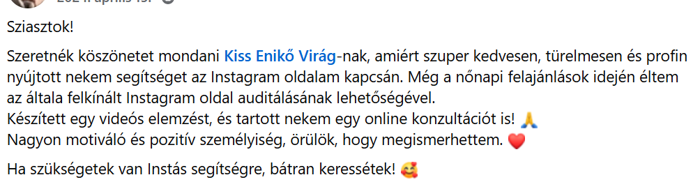 Ügyfél visszajelzés